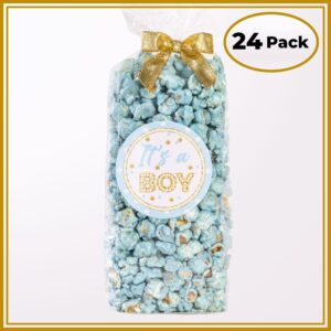 It's a Boy Popcorn – 24 Pack Favor Bags | Fresh Event Popcorn | Pops Corn®